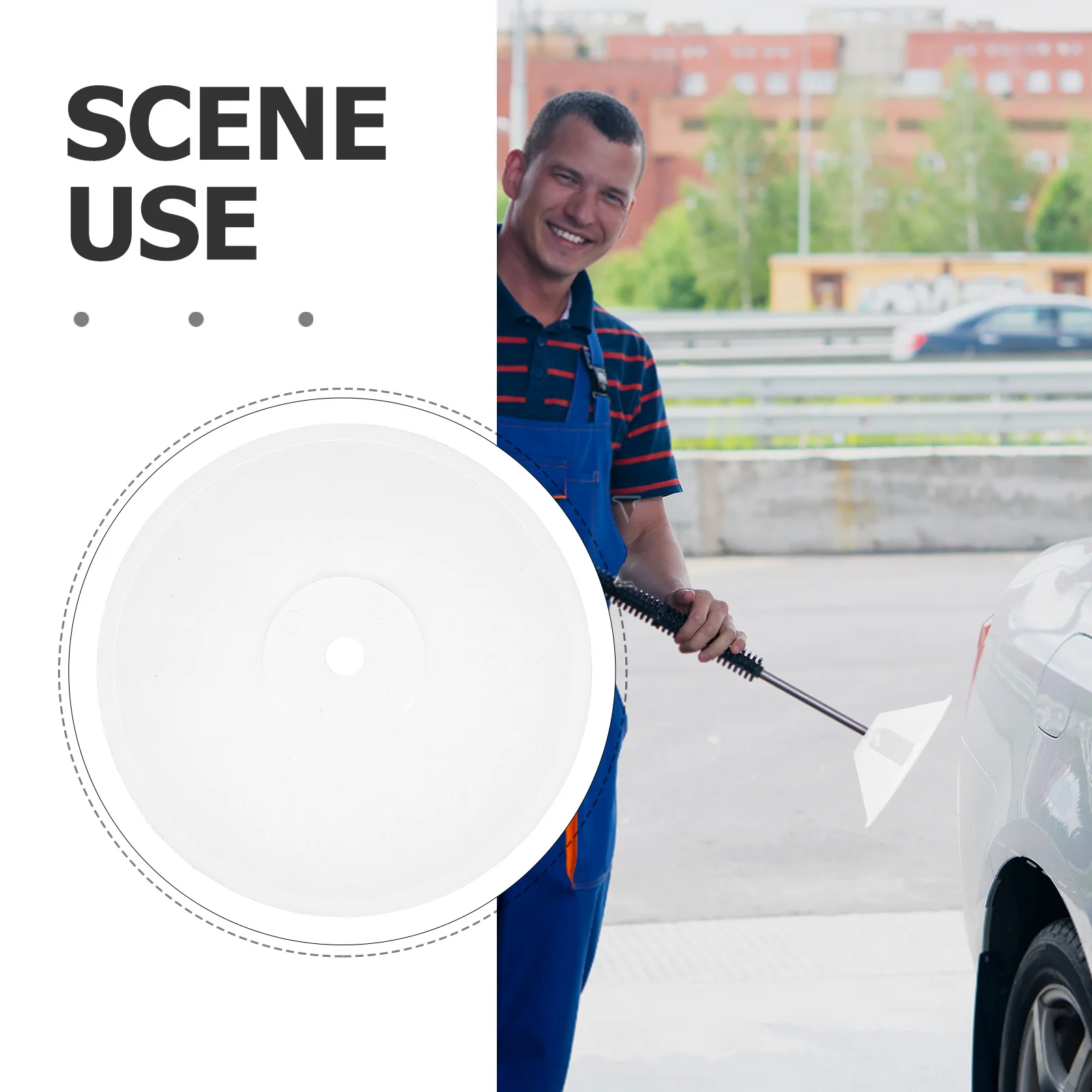 فوهة رش المروحة 25 درجة جهاز تنظيف يعمل بالضغط العالي سبلاش الحرس خرطوم البخاخ سيارة المياه مكافحة غطاء البلاستيك أسطح التنظيف دائم #6