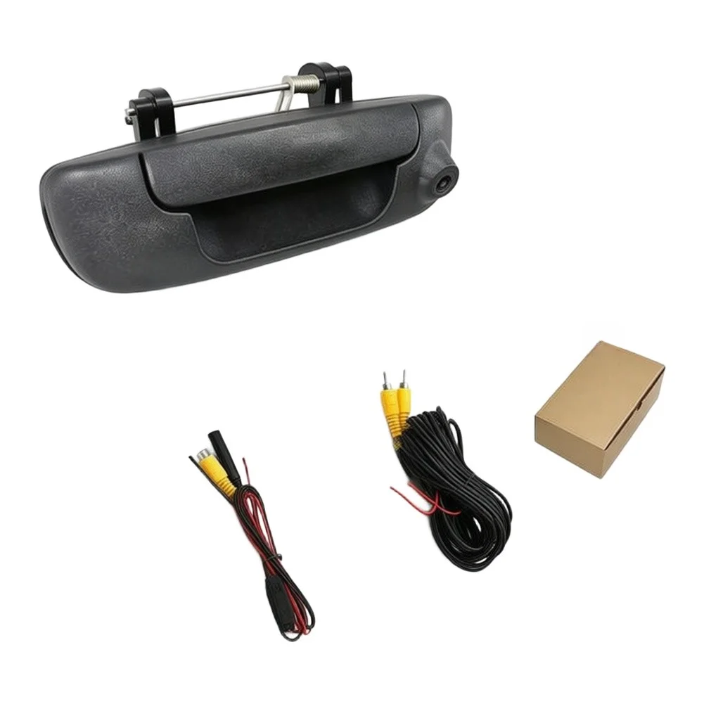 For Reversing Parking Tailgate Handle Camera Trunk Handle Cam High-strength ABS Material Direct Replacement Part