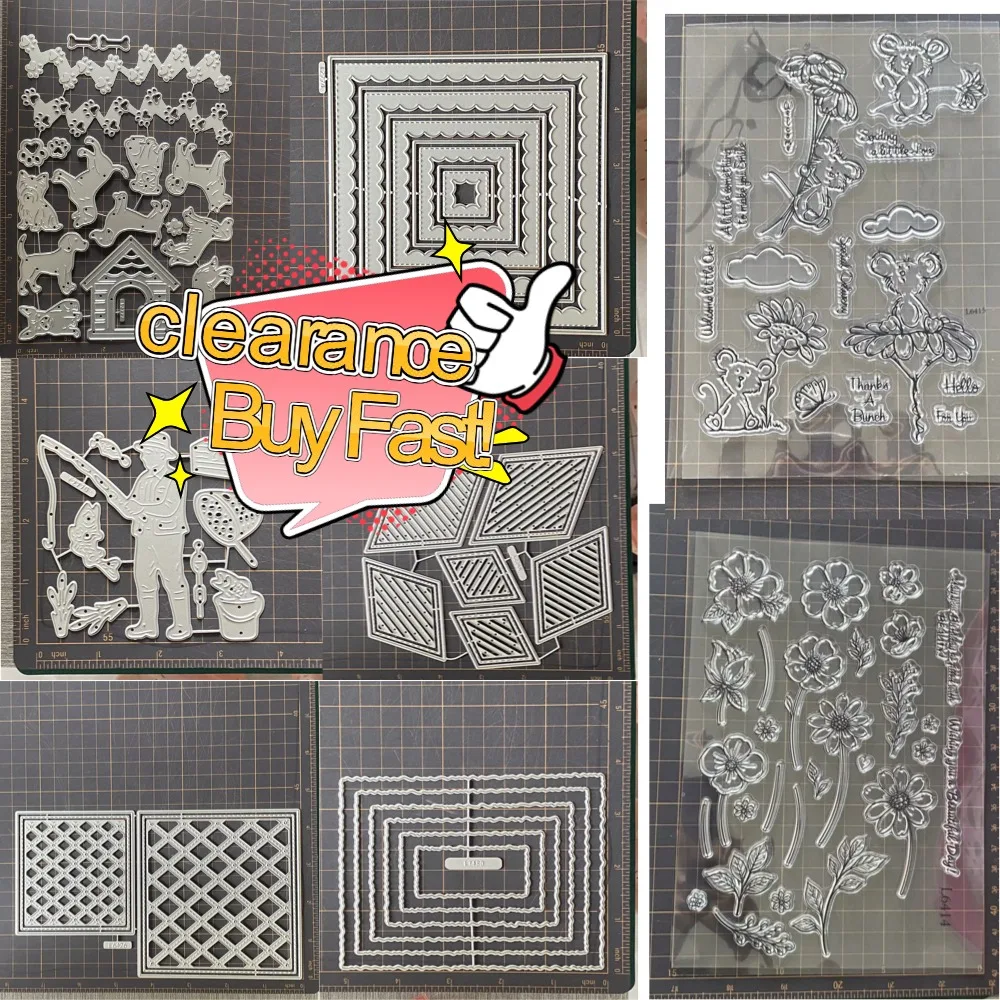 Little Makers Stamps 2026 Neue Metall-Stanzformen für DIY Scrapbooking, Basteln, Fotoalbum-Vorlage, handgefertigte Dekoration