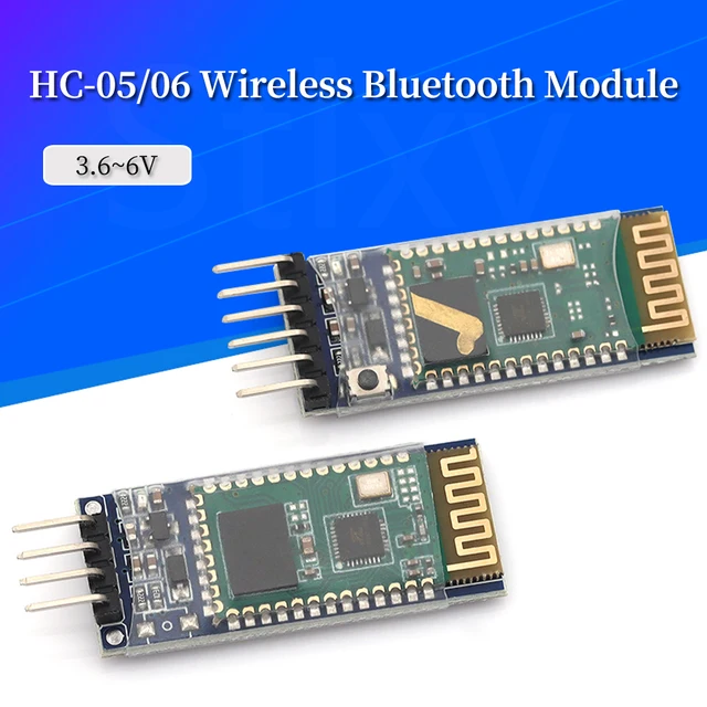 HC-05 HC05 Moduł bezprzewodowy dla rduino Serial 6 Pin Bluetooth / HC-06 4 Pin RF Odbiornik Transceiver Moduł RS232 Master Slave