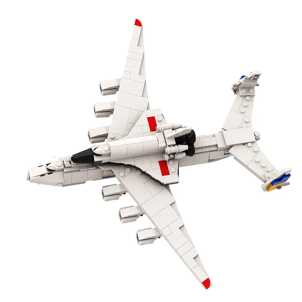 

635 Pieces Antonov An-225 Mriya Building Block Set,Military Plane Fighter Buildable Toys Construction Combat Aircraft Model Kits