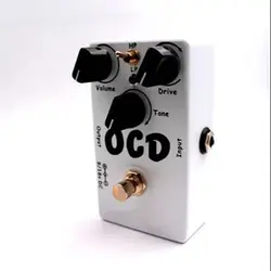 Accesorios de guitarra clon Fulltone OCD, pedal de guitarra Overdrive Obsessive Compulsive Drive (OCD), gran tono