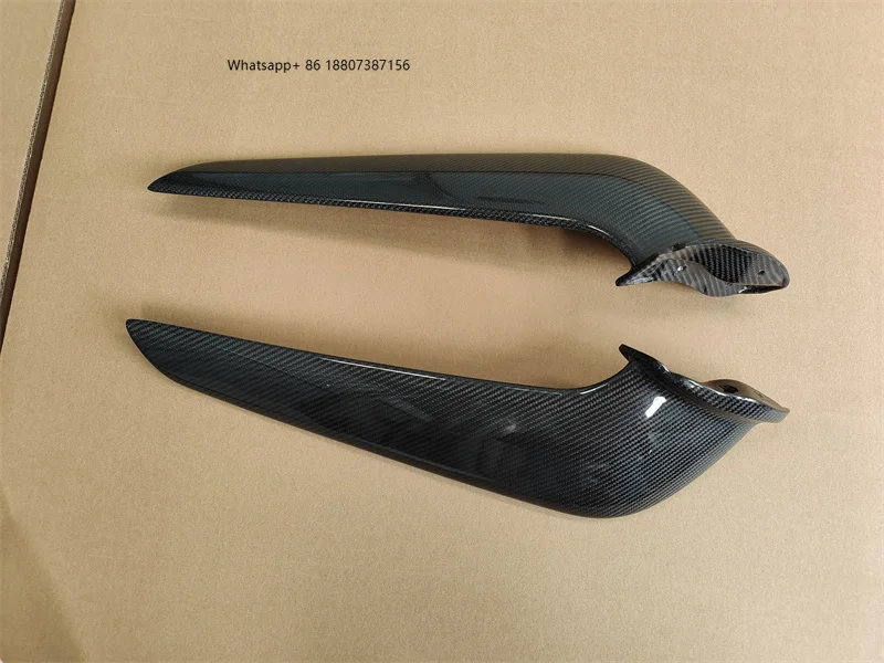 forFerrari 458 Italian DMC Style Carbon Fiber Front Bumper Front Grille Decorative protection Device Body Kit