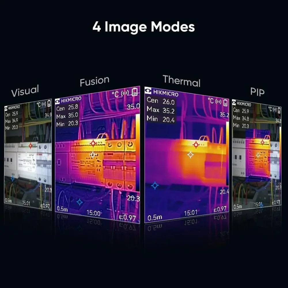 2025 New GH340 Thermal Imager 256 x 192 IR Resolution with 2MP Visual Camera, Thermal Imaging Camera for Home Inspection