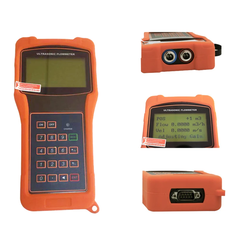 

Handheld Variable Area Water Flow Meter Portable Clamp-On OEM