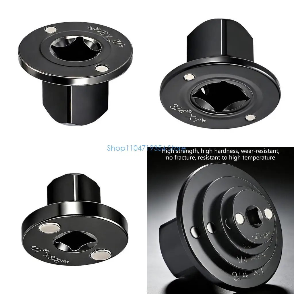 0XLD Multifunctional Impact Socket Adapter Suitable With Various Tool Interfaces