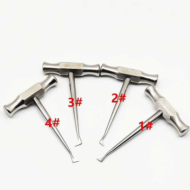 Stainless Steel Tooth Extraction Erection Tooth Straightening T-shaped Straight Dental Oral Materials Instruments