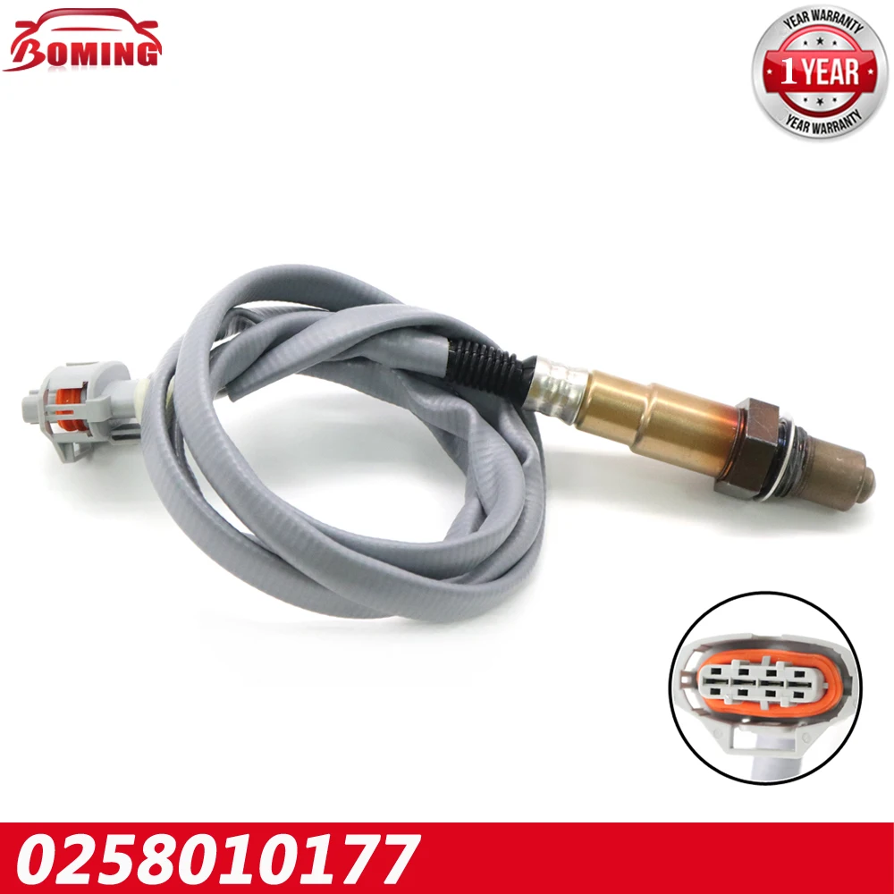 Sensor de Oxigênio Lambda para Porsche Panamera, Relação de combustível de ar downstream, 3.0, 3.6, 4.8, 2010-2016, 0258010177, 0258986602, 97060617301, Novo