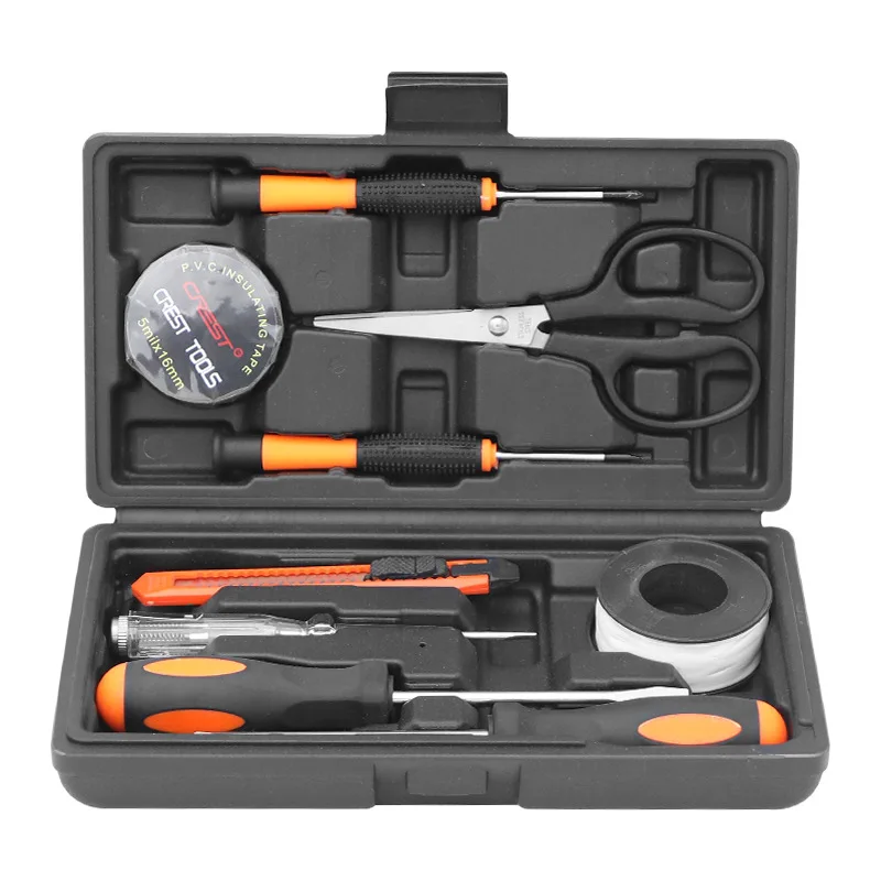 10PCS Hardware toolbox set - Home use small-scale repair kit - Multi-functional