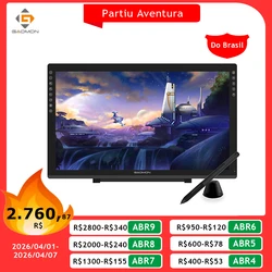 GAOMON Graphics Tablet PD2200 21.5 Inch Anti-Glare Screen Pen Display for Drawing with 8 Shortcut Keys Adjustable Stand Glove