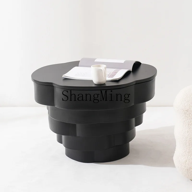 

CLsimple cloud size combination coffee table small apartment living room creative side table cream wind special-shaped low table