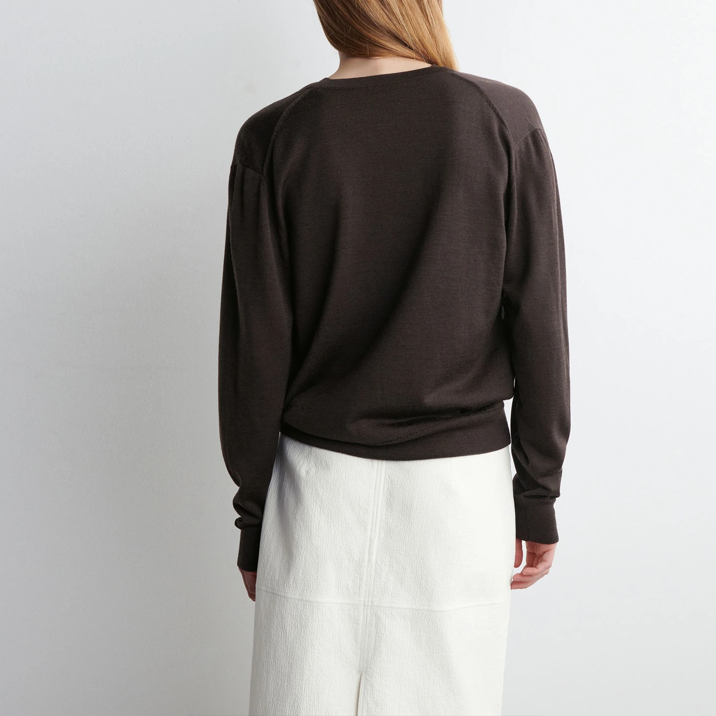 

Модный многослойный трикотаж, женский повседневный пуловер из полиэфирного волокна, длинный круглый пуловер Ne, мягкий, удобный, для поездок на работу и ветер