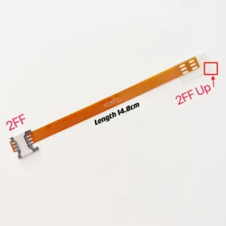 Cabo de extensão reverso positivo padrão, sinal do telefone móvel, cartão SIM, 2FF