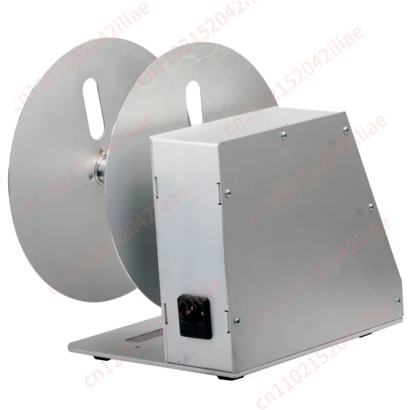 Automatic label rewinder, rewinder, front and back two-way adjustable