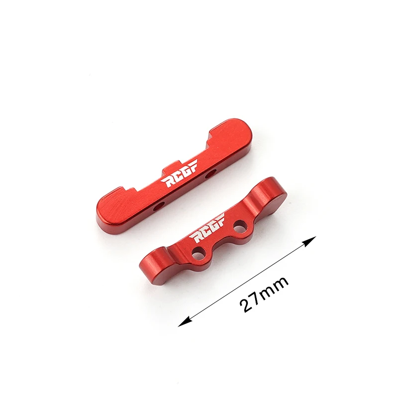 RCGOFOLLOW 2pcs Alloy Front Rear Suspension Arm Mount For Losi 1/16 Mini-B 1/18 Mini-T 2WD RC Car Upgrades parts Accessories