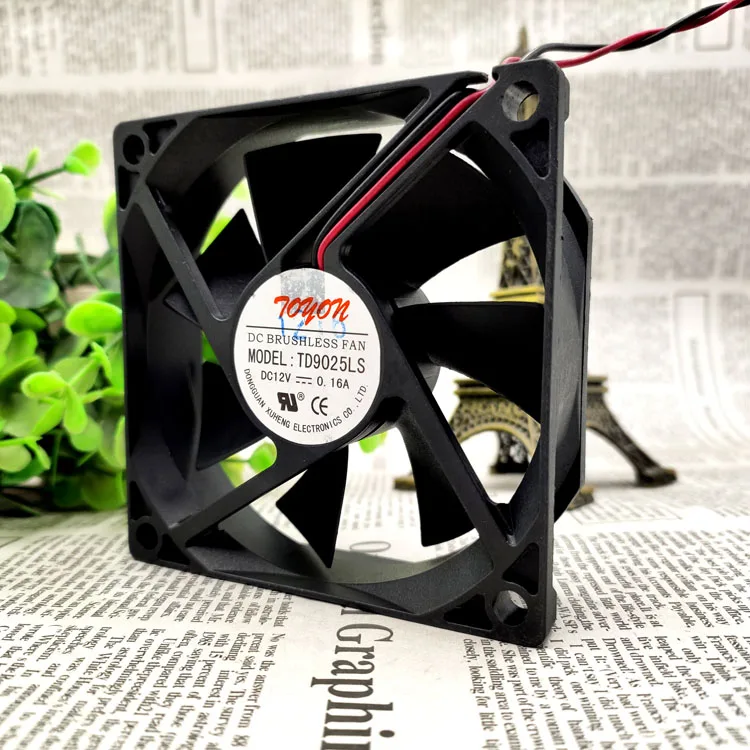 

ORIGINAL TONON TD9025LS 12V 0.16A 9025 2WIRES 9CM COOLING FAN