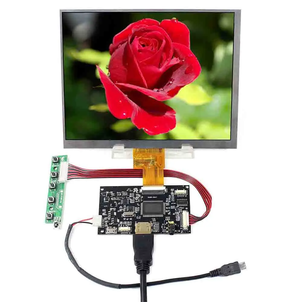 

VSDISPLAY IPS 8 "HJ080IA-01E 1024X768 TFT-LCD + HD MI Board