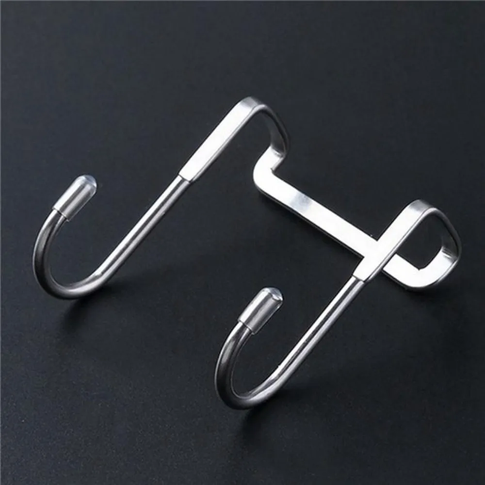 Kitchen Bathroom Cabinet Door Back Type Non-marking Door Back Hook Coat Hook S-type Hole-free Hook