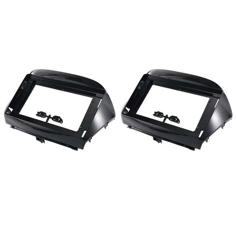 

2Pcs 10.1 INCH GPS Navigation Frame Stereo DVD Player Install Surround Panel Radio Face Bezel For Honda FR-V 2004-2009