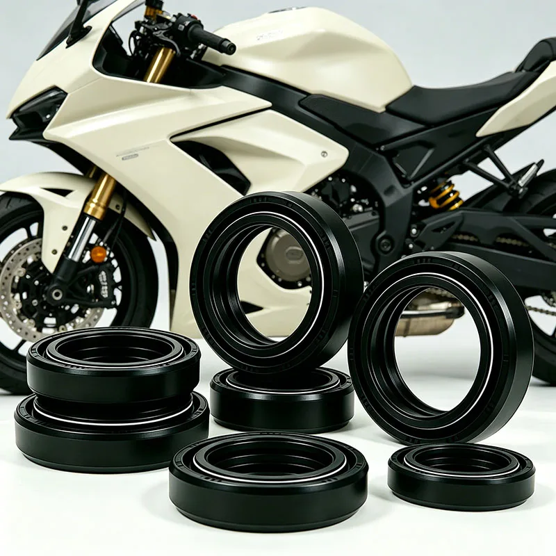 Retén de aceite y guardapolvo de horquilla delantera de motocicleta 37x50x11 para Kawasaki Ninja EX250R NINJA NINJA 300 ER5 EN500 EX500 Ninja 500R GPZ500