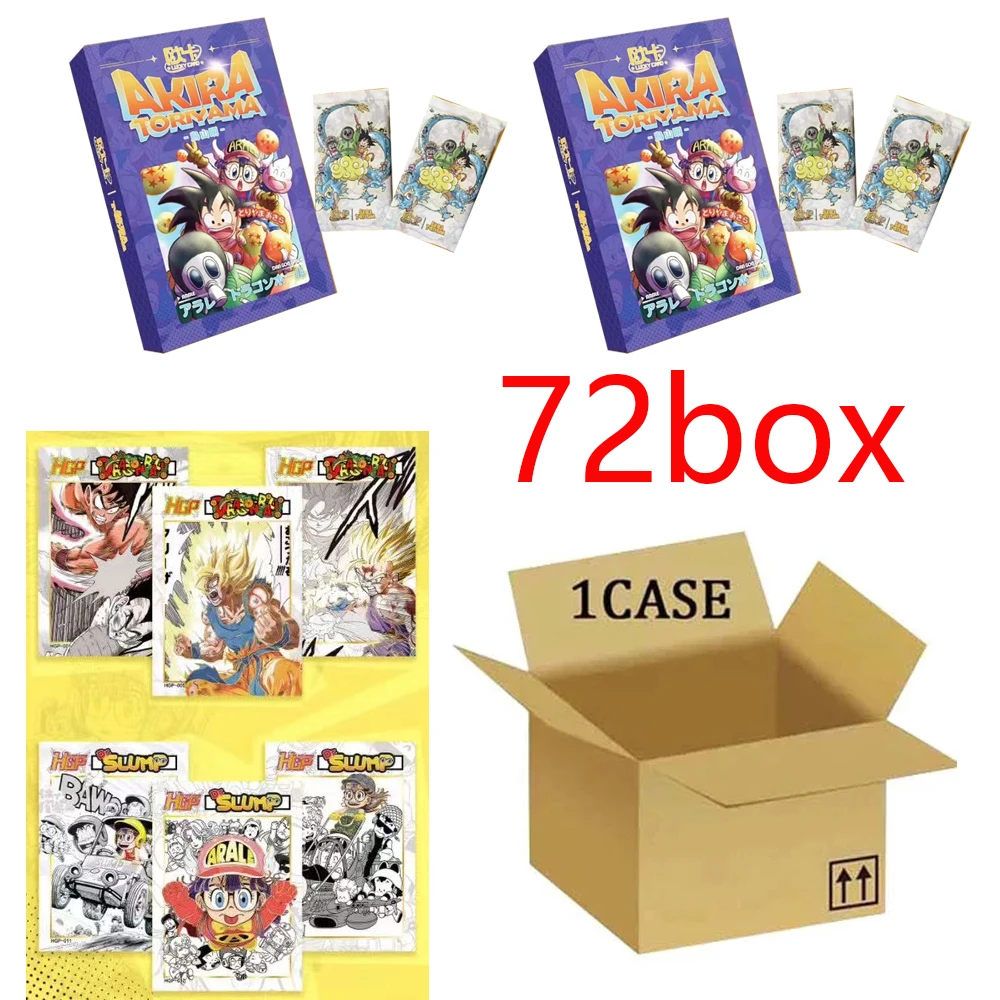 2024 Wholesale 36BOX VIP Dragon Ball Cards Akira toriyama Commemorative Editio Super Saiyan Son Goku Shiny Collection Card Toys