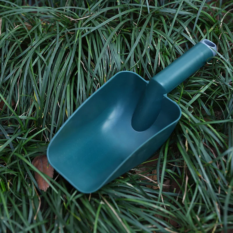 Plastic strandschep, groothandel in potplanten voor tuinieren, strandspeelgoed voor kinderen, puntige platte schep, strandschep