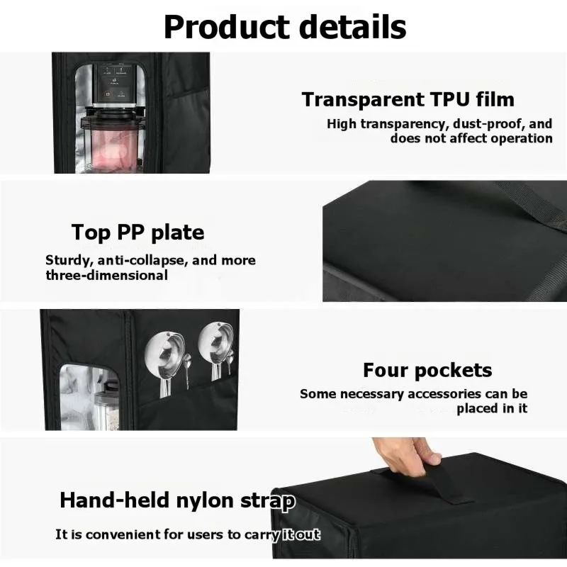 

【Только сегодня】Защитный чехол от пыли для машины для приготовления мороженого Ninja NC299AMZ NC501 NC301, защитный чехол для машины для приготовления мороженого