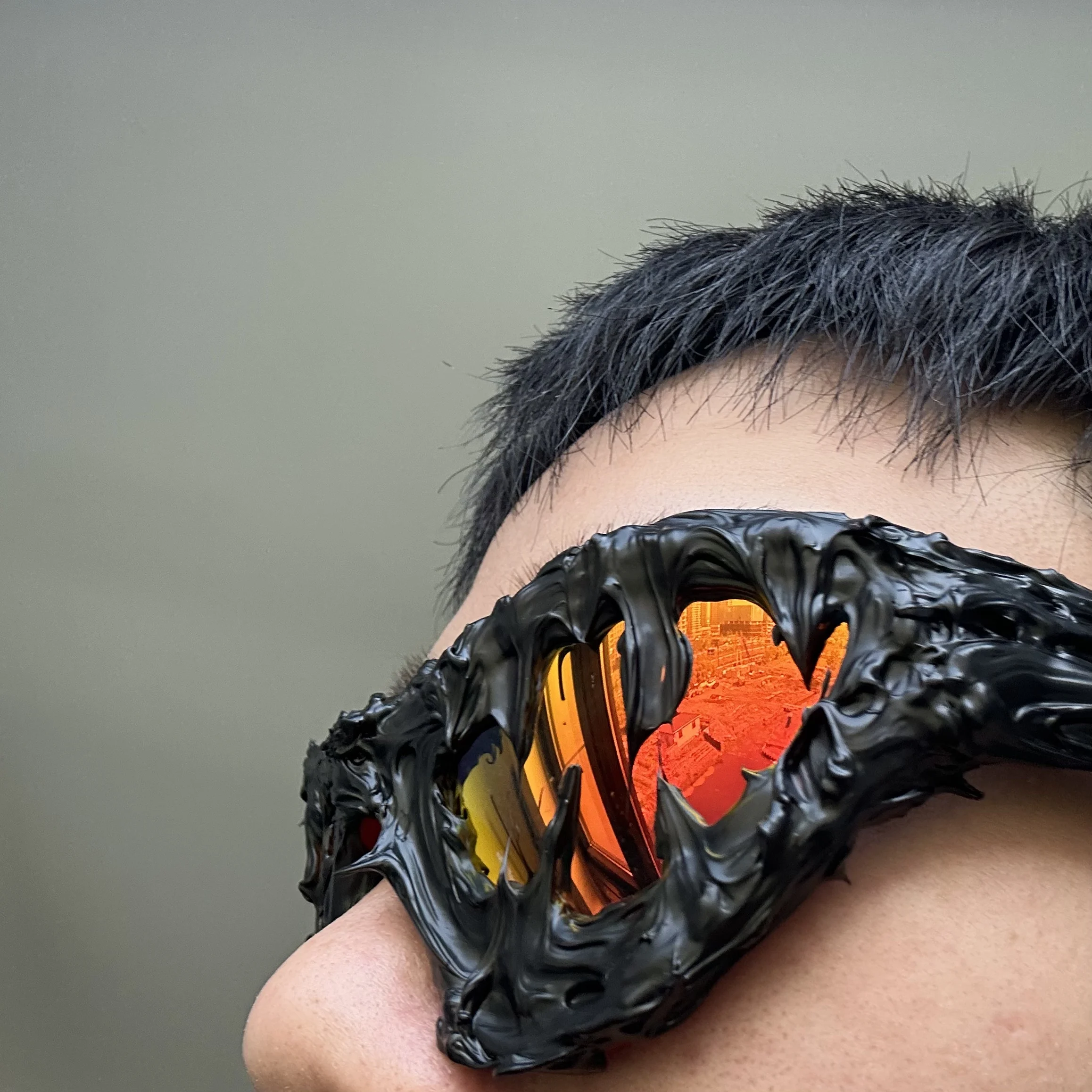 

In Stock New Drop Gel Sunglasses Venom Series Anime Movie Peripheral Derivatives Boy Birthday Gift Cool Glasses