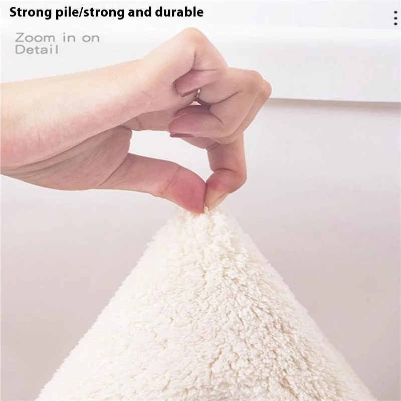 VIKAMA سجادة لطيفة بجانب السرير مقاومة للماء ومضادة للحشف ومضادة للكهرباء الساكنة أريكة لغرفة المعيشة وغرفة النوم سجادة تزيين المنزل