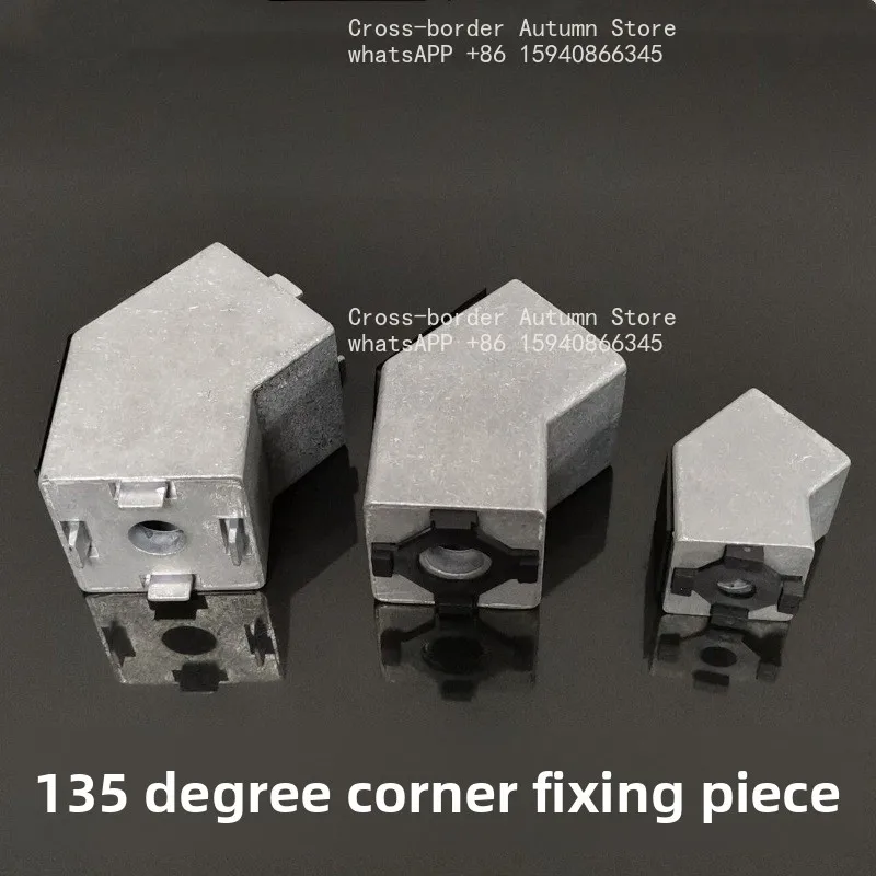 Industrial aluminum profile accessories 45 degrees 135 degrees adapter 30/40 national standard European standard connector