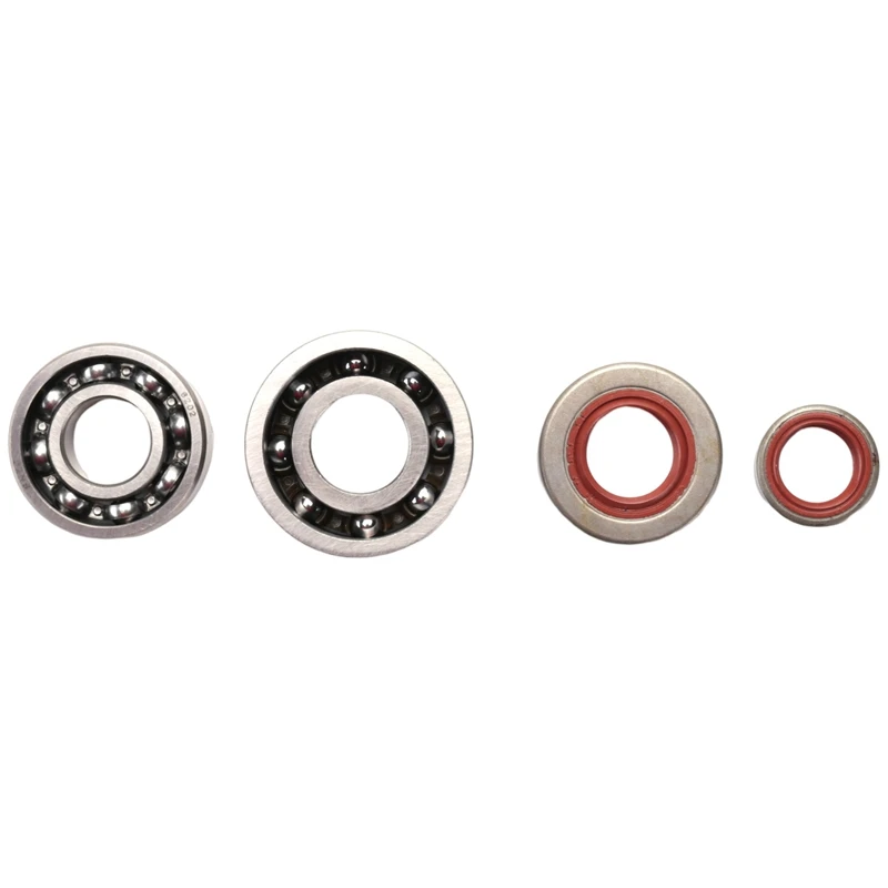 10X Crankshaft Crank Bearing Oil Seals Kit For STIHL Ms660 066 Chainsaws Parts Replace 9640 003 1850, 9640 003 1560