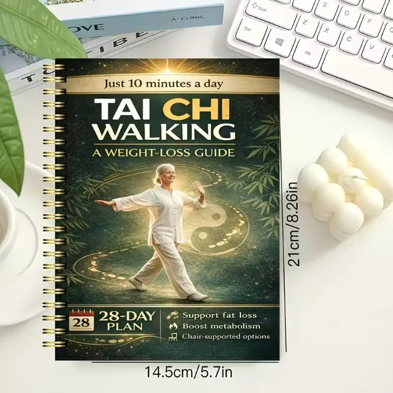 Walking Transformation Challenge For Elderly 28-Day Sequential Exercise Plan Only 10 Minutes Daily Easy 4-week Program Book