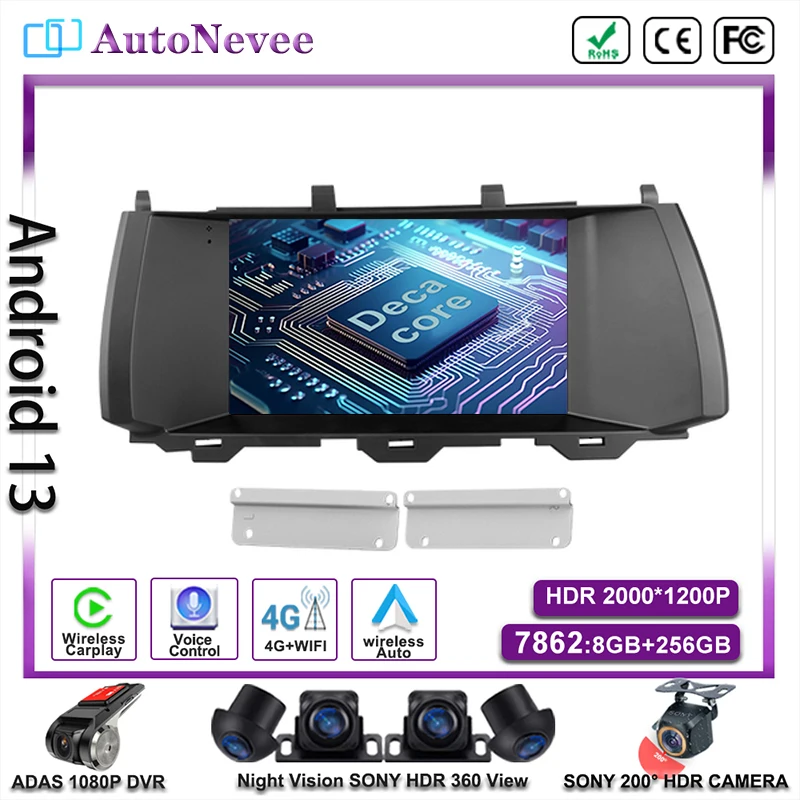 

Android 13 Multimedia Head Unit For Hover Haval H7 1 2015 - 2021 Car Player GPS Stereo Navigation Auto Radio High-performance