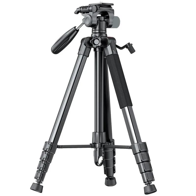 

Штатив для фотосъемки камеры, мобильный телефон, заполняющий светильник для селфи, подставка для рыбалки, портативный штатив из алюминиевого сплава