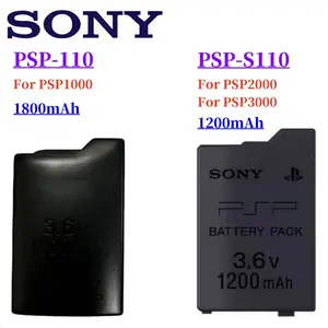 Bilashmart Original 1200mah 1800mAh Battery Sony PSP1000 PSP2000 PSP3000 PSP 2000 3000 PSP S110 PSP 110 PlayStation Portable Gamepad