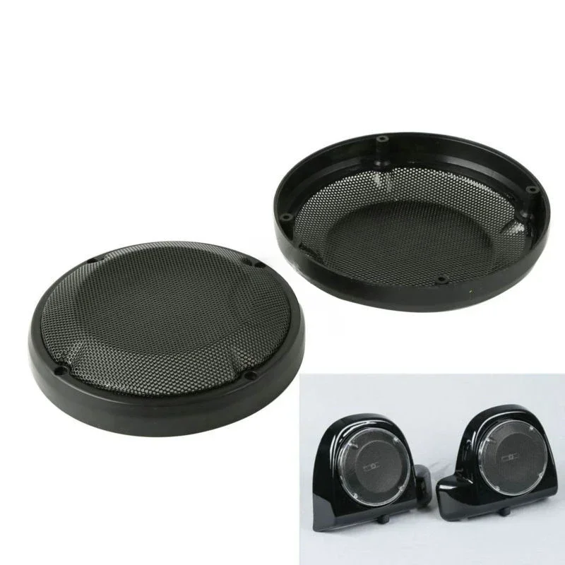 

Moto Acsessories 6,5 "седельная сумка, крышка динамика, гриль, крышка для Harley Touring Street Electra Glide 2014-2021