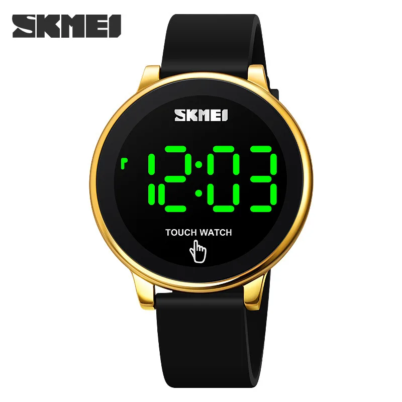 Skmei LED Electronic Watch Multifunctional Waterproof Sports Watch Simple Men and Women Luminous Electronic Watch
