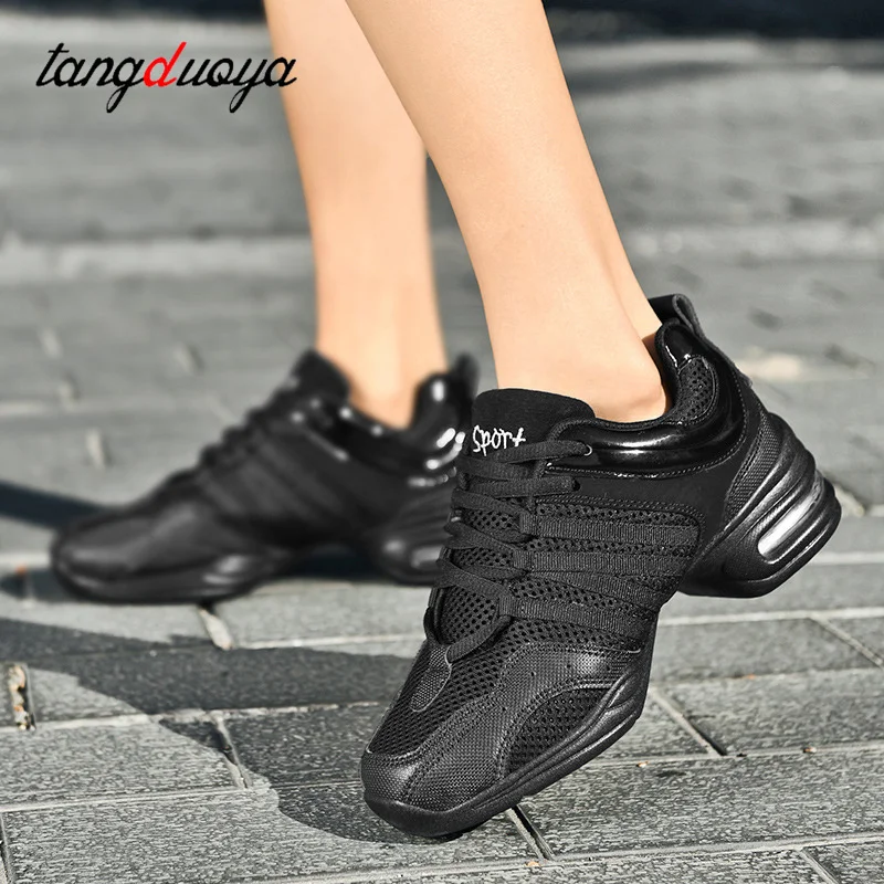 Women Jazz Dance Shoes Modern Jazz Dancing Shoes Salsa Modern Hip Hop Dance Sports Teacher Girls Dancing Shoes Ladies Sneakers