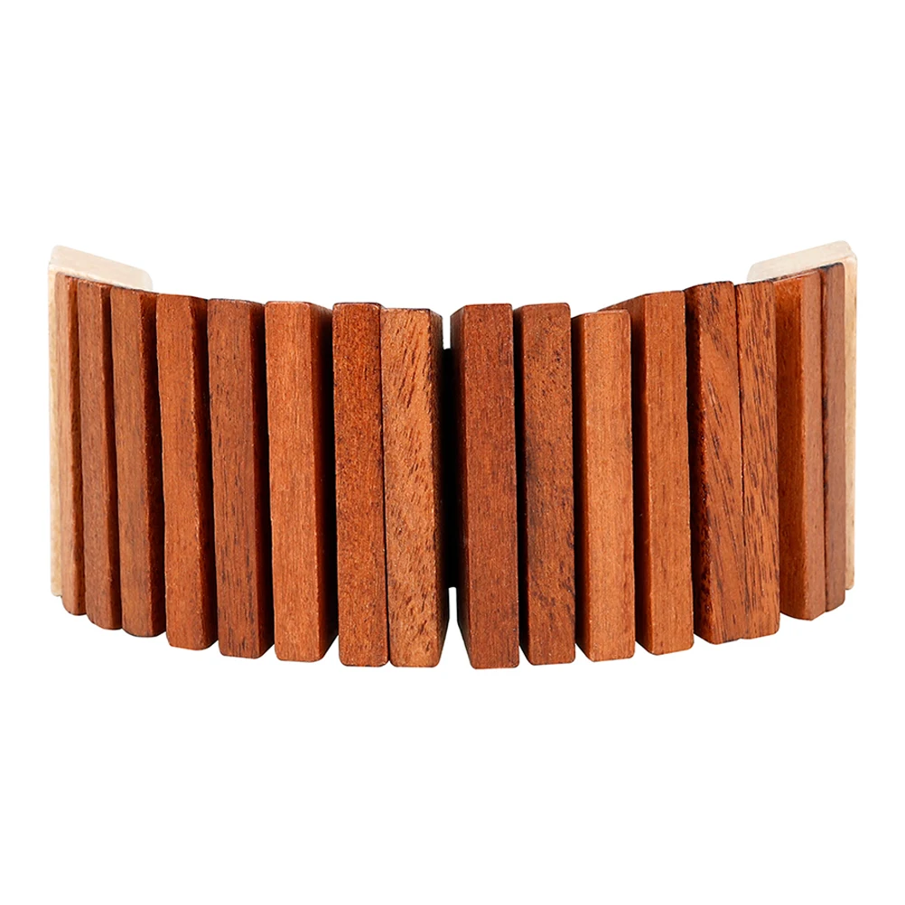 Wooden Toothed Musical Instrument Handle Castanet Toy Kids Instruments Children Percussion Knocking