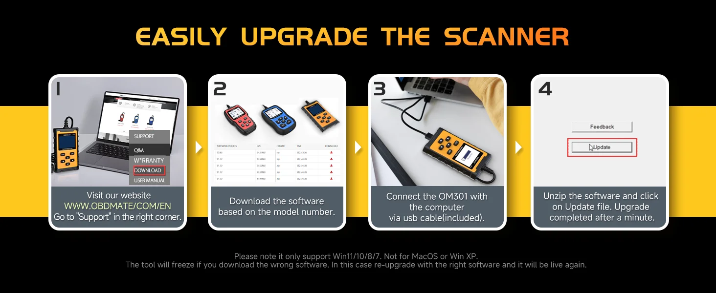 OBD2-Scanner Codeleser Motorfehleranzeige Auto-Diagnosegerät Fehlercodes Lesen und Löschen Volle OBD2-Funktionen 2026 – Detail 17