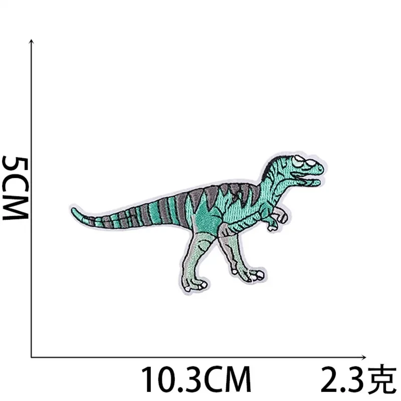المطرزة التصحيح الحديد على بقع للملابس جيب ديناصور الملابس ملصقات النسيج الخياطة الحرارية لاصق زين منصهر