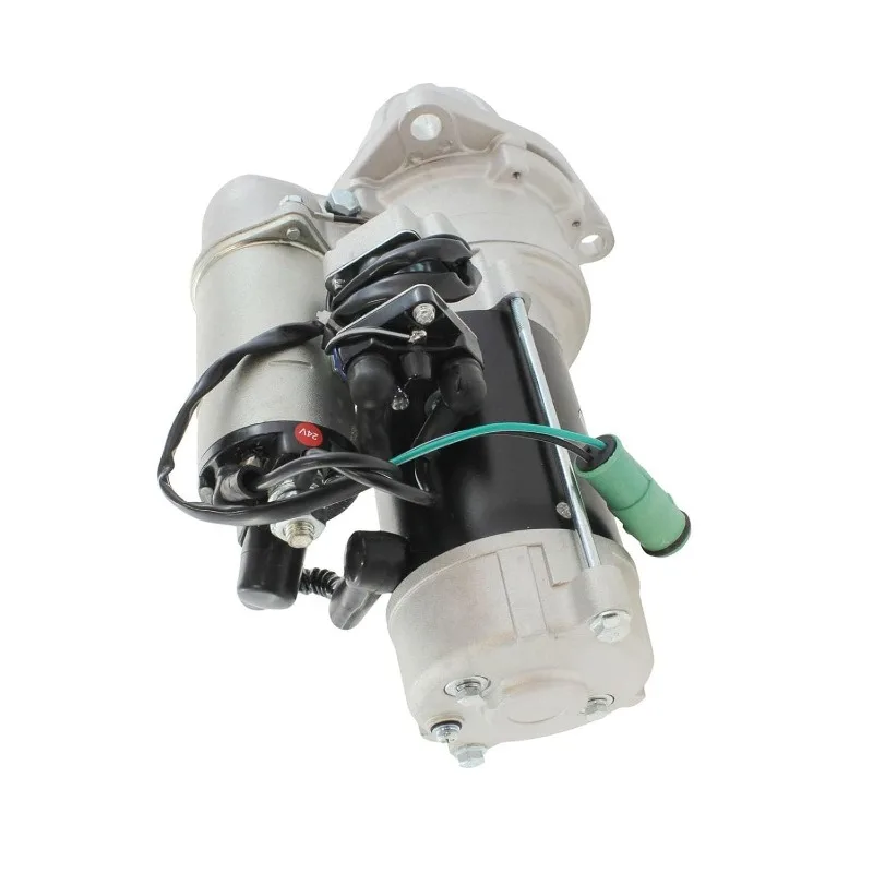 Starter Motor 24V 600-813-3380 0-23000-1230 Compatible with Komatsu Engine S6D105 S6D105-B-1A S6D105-1Z S6D105-1Z S6D105-1EE