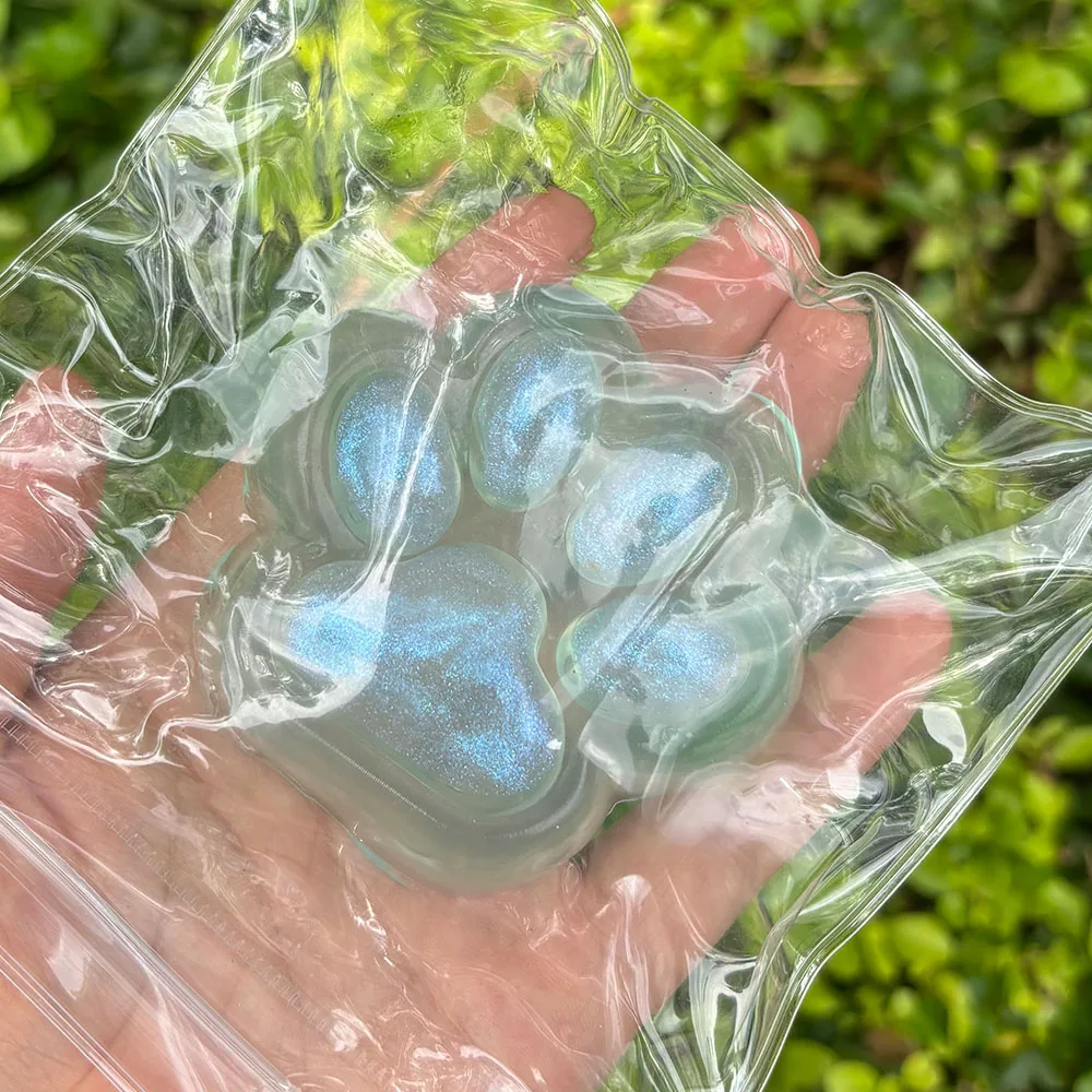 คริสตัล Taba Squishy ของเล่น Cat Claw Mochi Fidget ของเล่นช้า Rebound ความเครียดบรรเทาของเล่น Pinch Soft Squeeze ของเล่นของขวัญ