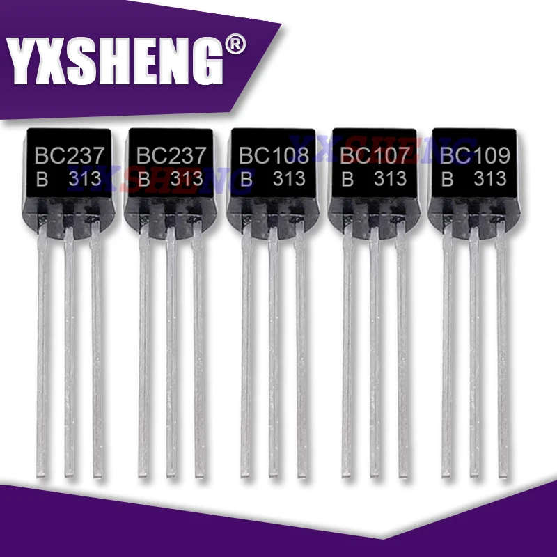 50PCS BC107B BC108B BC109B BC237B TO-92 Transistor BC107 BC108 BC109 BC237 TO92 Triode