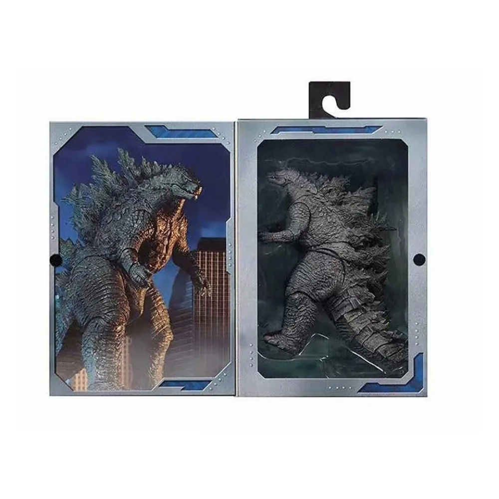 Popular Movie King of Monsters 2019 Godzilla Vs. King Kong Movie Version Godzilla Exquisite Joint Movable Figurine Model Gifts