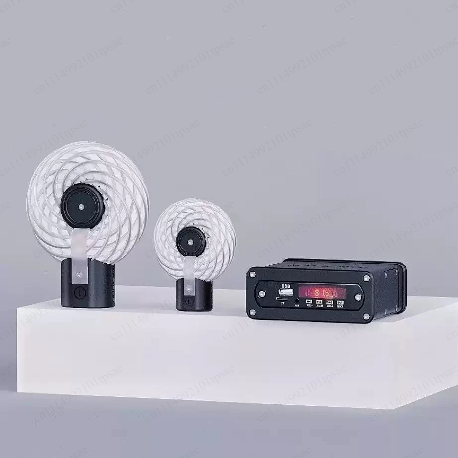DIY 120Mm rotating magnetic field electronic coil, including power amplifier