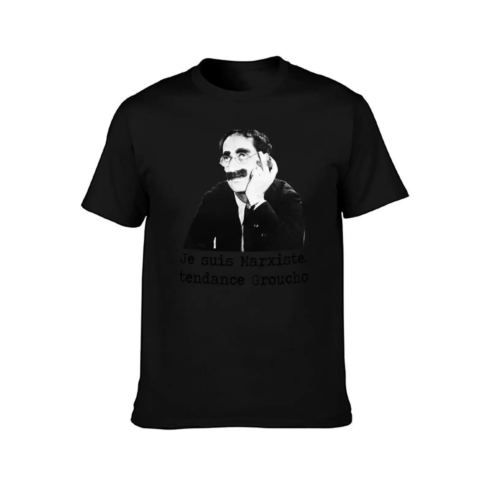 Je suis marxiste, tendance Groucho T-Shirt Plus Size Short Sleeve T-Shirt