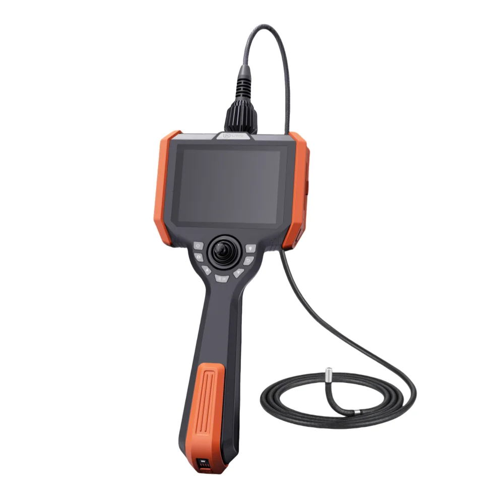 Factory Customized 6mm Lens 5 Inch Handle Inspection Borescope Camera 3 Meter Multi Vehicle Diagnostic Tool Scope for Industrial