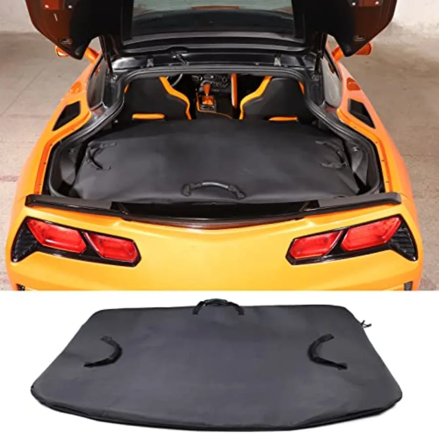 

Hardtop Removable Roof Panel Storage Bag for Corvette C7 Stingray Coupe 2014-2019 Manual Sunroof Black Leather