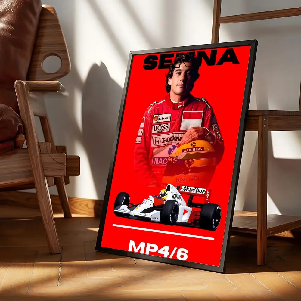 Poster Classic poster and wall art prints are suitable for living rooms, bedrooms, bars, and home décor. A-Ayrton Senna da Silva